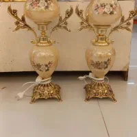 کنار سالنی جدید طلایی لوستر|لوستر و چراغ آویز|مشهد, شهرک رازی (شهرک غرب)|دیوار