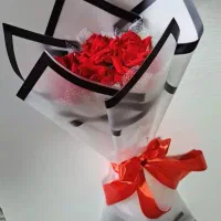 گل روبانی|گل مصنوعی|شاهین دژ, |دیوار