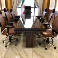 مبلمان اداری/میزصندلی کنفرانس مدیریت/درحدنو/جداوست