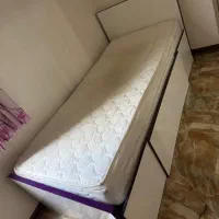 فروش تخت mdf همراه تشک‌ طبی تک نفره