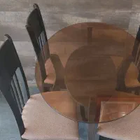 میز و صندلی چوبی