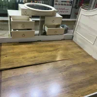 تخت۲نفره  و دراور در حد نو دوماه کار|تخت و سرویس خواب|بجنورد, |دیوار