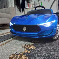 ماشین شارژی مازراتی4موتوره فول اسپرت فرمان برقی|اسباب‌بازی بچه|مشهد, شهید آوینی|دیوار