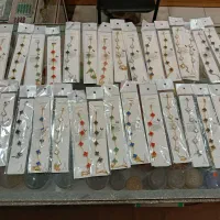 دستبند و پابند طرح ونکلیف استیل و رنگ ثابت