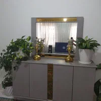 آینه کنسول و میز تلویزیون و جا کفشی ست