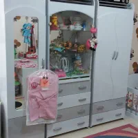 تخت و کمد نوزاد|اسباب و اثاث بچه|برخوار, |دیوار