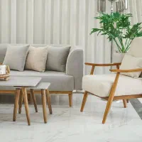 مبل انیس// با پایه چوبی و راحت **