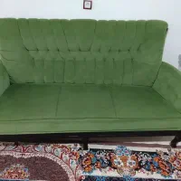 مبل ۷نفره سبز رنگ