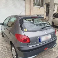 206 تیپ 5 مدل 1395 بدون رنگ معاوضه با رانا