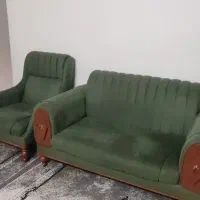 مبل پایه چوبی