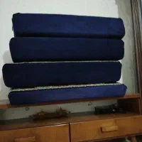 دو جفت پشتی سورمه ای سالم