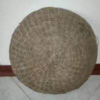 دوتا سبد حصیری چوبی قدیمیدوتا|صنایع دستی و سایر لوازم تزئینی|تهران, چهارصد دستگاه|دیوار