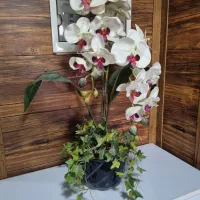 گلدان ارکیده|گل مصنوعی|اصفهان, بهارستان|دیوار