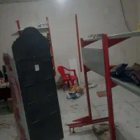 قفسه مغازه رنگ سفید|فروشگاه و مغازه|سیرجان, |دیوار