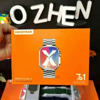 ساعت هوشمندKW31ULTRA3هنذفری هدفون پاوربانک ایرپاد