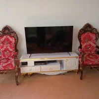 دوعددمبل چوب گردو