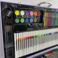 ست رنگ آمیزی کرومی و ملودی چمدانی ۱۸۰ قطعه|لوازم التحریر|دزفول, |دیوار