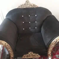 مبل ۷نفره سالم همراه میز جلو مبلی