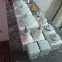 چینی جای ادویه جات و استند ظروف و آبچکان
