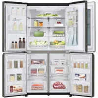 یخچال ال جی ساخت کره مدل X24 دودی رنگ|یخچال و فریزر|بانه, |دیوار