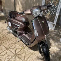 موتور وسپا همتاز Rs150 شکلاتی بی کلاج اتومات