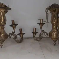 لوستر  برنزی قدیمی