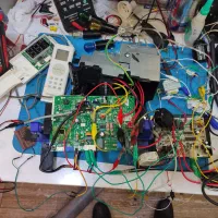 تعمیر بردهای الکترونیکی کولر و پکیج و ...