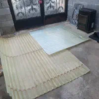 دوعدد ایرانت شیروانی  یا سایبان  فایبر گلاس