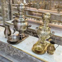 سماور ذغالی برنزی برنز سعید|کلکسیون اشیاء عتیقه|کرمانشاه, |دیوار