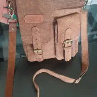 کیف رودوش چرمی  ebell