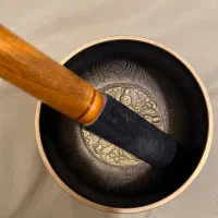 کاسه تبتی قطر ۱۲ طرح بودا