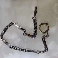 زنجیر فولادی عتیقه و کلکسیونی ودکمه سردست