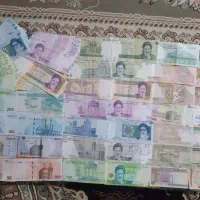 اسکناس ازصدریالی تاتراوال ۲۰۰تومنی جفته همش