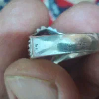 انگشتر نقره یاقوت .|جواهرات|قزوین, |دیوار