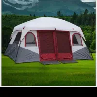 چادر دو اتاقه خارجی مناسب ۸ الی ۱۲ نفر|کوهنوردی و کمپینگ|اندیشه, اندیشه فاز ۳|دیوار