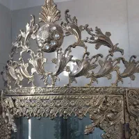 بوفه طرح برنز جنس قدیمی|بوفه، ویترین، کنسول|کرمانشاه, |دیوار