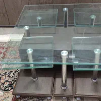 میز جلو مبلی و ۴ عدد عسلی