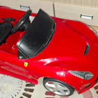 ماشین شارژی (FERRARI) یک موتوره اوریجینال|اسباب‌بازی بچه|کرج, گوهردشت|دیوار