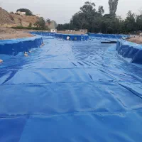 ساخت دریاچه مصنوعی با عایق ورق ژئوممبران آبی|عمدهفروشی|قم, آزادگان|دیوار