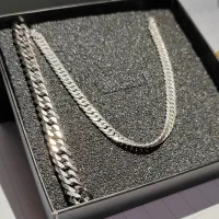 ست نقره زنجیر و دستبند کارتیه ایتالیا|جواهرات|رشت, معلم|دیوار