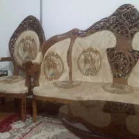 مبل سلطنتی چوب درجه یک|مبلمان خانگی و میز عسلی|سقز, |دیوار
