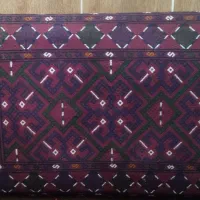 پشتی دست بافت، یک جفت|پشتی|گنبد کاووس, |دیوار