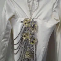 لباس مجلسی جنس ساتن|لباس|اصفهان, باتون|دیوار