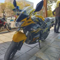 موتور مگلی مدل 1400 زرد خوش رخ|موتورسیکلت|محمدیه-قزوین, |دیوار