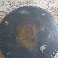 یک عددسینی مسی خیلی قدیمی ویک عدیگچه مسی