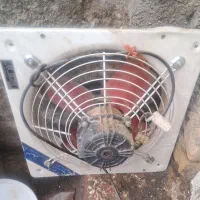 هواکش ۵۰ در۵۰ استفاده نشده و مانیتور الجی