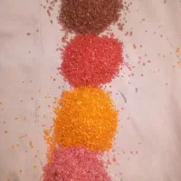 شن رنگی سنگ رنگی سنگریزه رنگی شن تراریوم ماسه رنگی