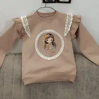 بلوز دورس و دانتل دخترانه سایز 45 نوی نو