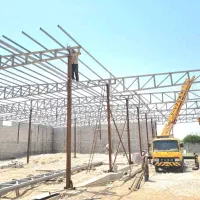 خدمات جوشکاری و اسکلت فلزی و بتون ریزی