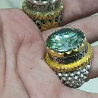 دو عدد انگشتر موزینایت سلطنتی سفارشی ساز